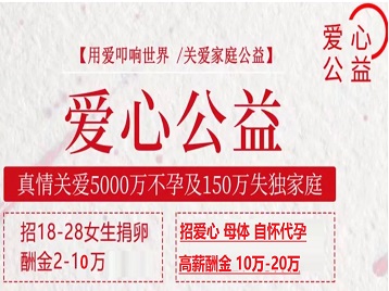 太谷捐卵助孕生子 爱心志愿者招募